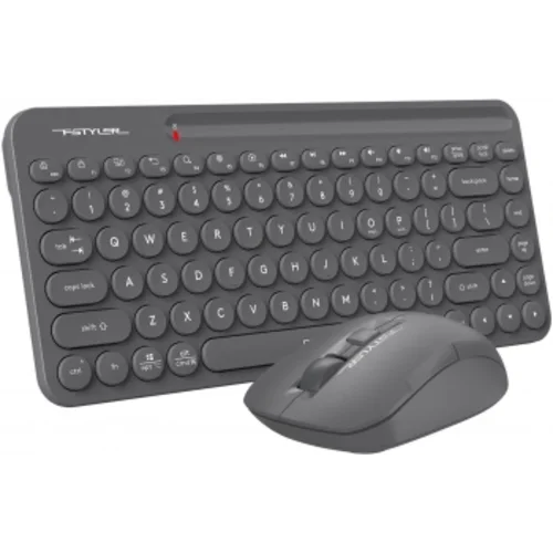 Клавиатура + мышь A4Tech Fstyler FG3200 Air2 клав:серый мышь:серый USB беспроводная slim Multimedia